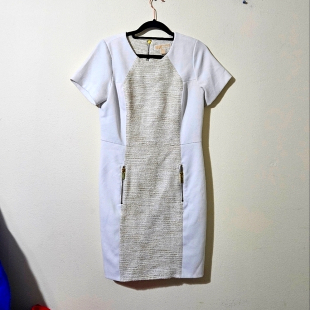 Michael Kors Tweed Sheath Dress